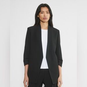 Aritzia Babaton Black Power Blazer Size 16
